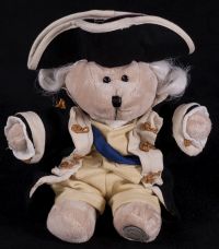 Starbucks Bearista 2005 George Washington Bear Plush